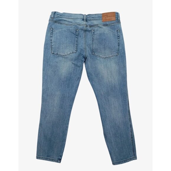 OneTeaspoon Freebirds II Jeans Womens 31 Blue Stretch Denim Petite Skinny Fit - Picture 6 of 9